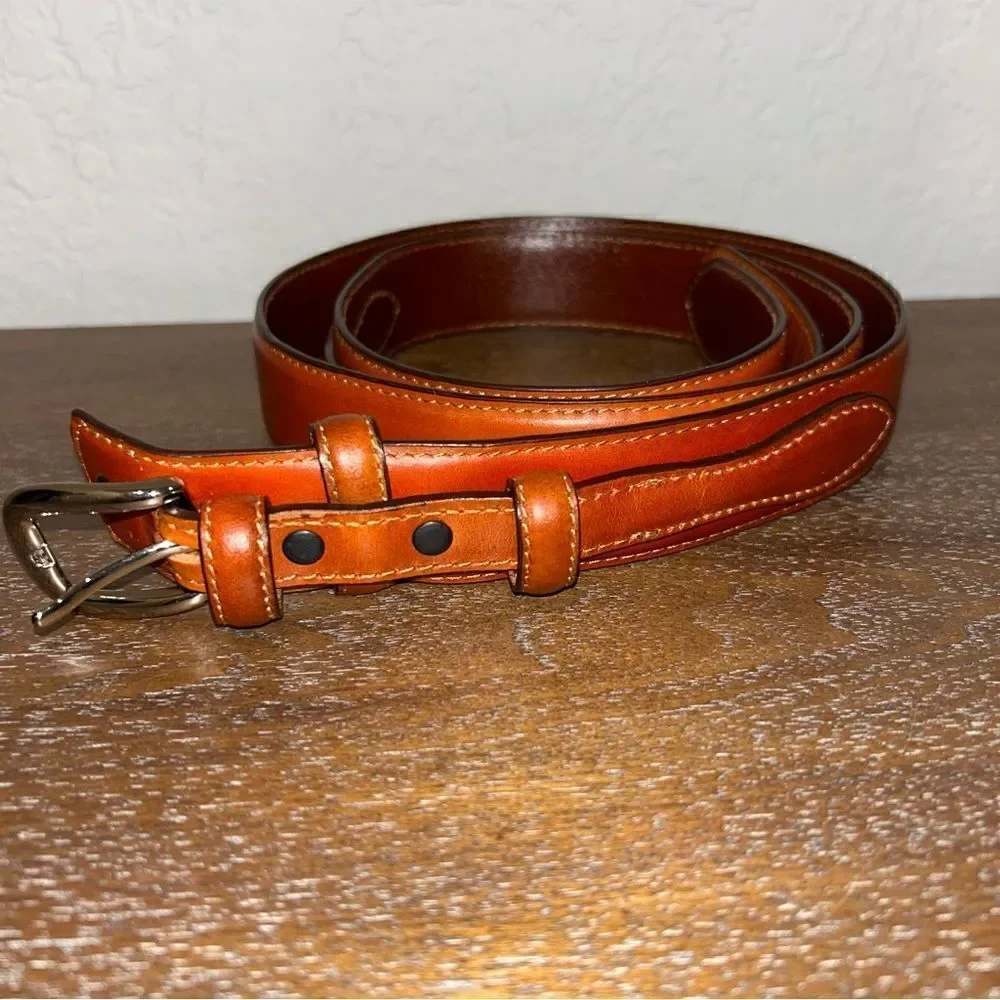 Belts.com Leather Buckle Belt